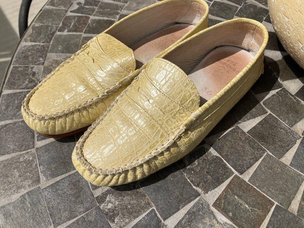 instappers 'Superga', Kleding | Dames, Schoenen, Verzenden, Instappers, Beige, Gedragen