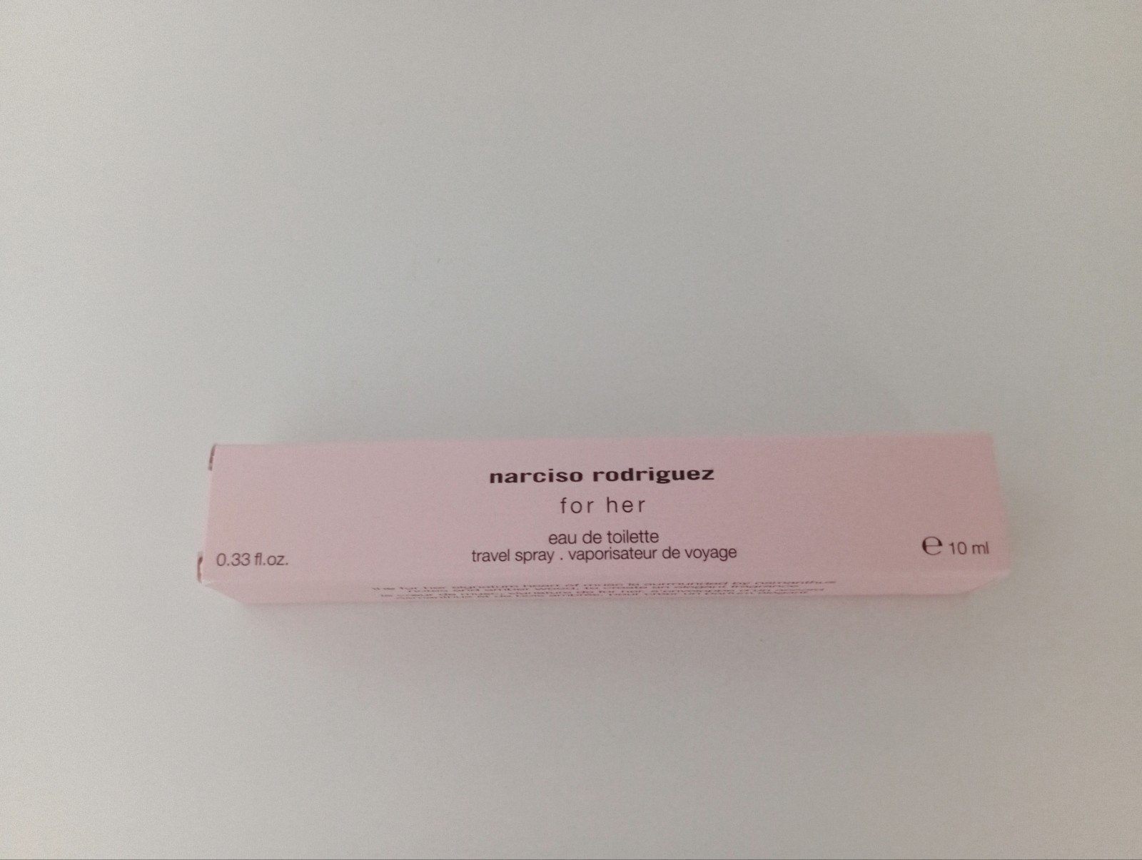 Nieuw Narciso Rodriguez For Her Parfum 10 ml Travelspray, Ophalen of Verzenden, Nieuw
