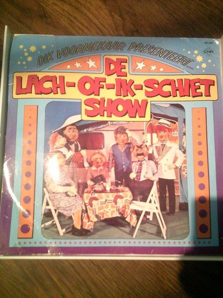 LP vinyl Andre van Duin 'De lach of ik schiet show', Cd's en Dvd's, Verzenden, Gebruikt, 12 inch, Levenslied of Smartlap