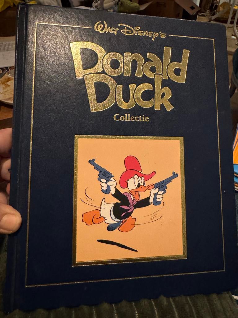 Walt Disney's Donald Duck Collectie: Cowboy, Schipper, Postb, Ophalen of Verzenden, Donald Duck, Zo goed als nieuw, Papier, Kaart of Schrift