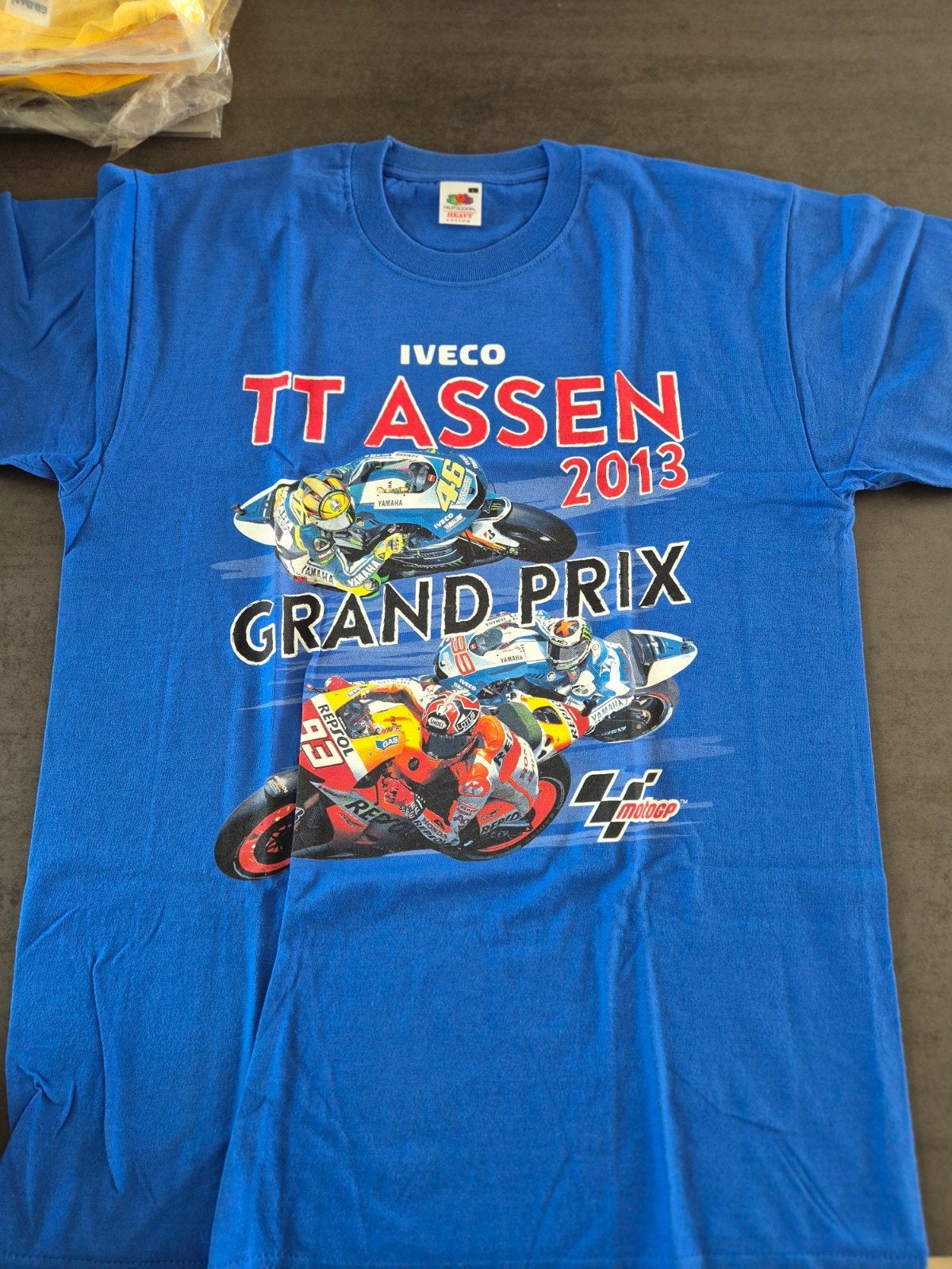 TT Assen 2013 Grand Prix T-shirt, Maat 52/54 (L), Blauw, Nieuw, Ophalen of Verzenden