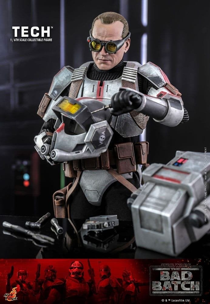 Hot Toys TMS098 Star Wars The Bad Batch Tech, West Campus 1 76863 Herxheim (DE), Heo GmbH, Nieuw, Ophalen of Verzenden