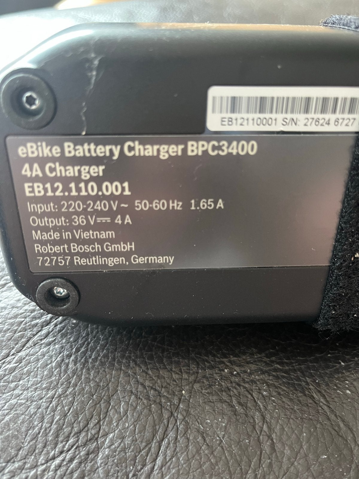 Bosch eBike Oplader BPC3400 & Intuvia 100 Display, Ophalen, Zo goed als nieuw