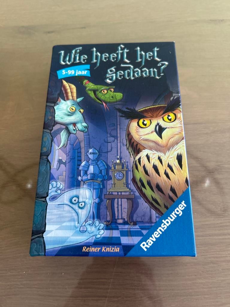 Wie heeft het gedaan? Ravensburger - Zo goed als nieuw, Hobby en Vrije tijd, Gezelschapsspellen | Bordspellen, Zo goed als nieuw