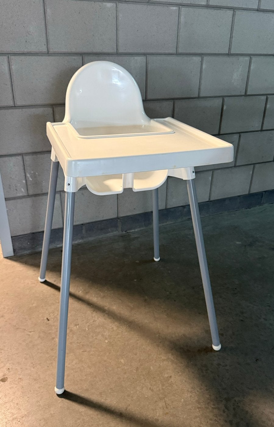 Ikea Antilop kinderstoel met verkleiner en hoes, Ophalen, Gebruikt, Overige typen, Afneembaar eetblad