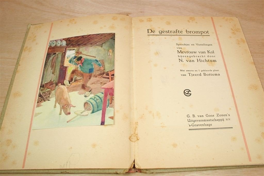 De Gestrafte Brompot — Van Kol & Bottema [1931], Antiek en Kunst, Ophalen of Verzenden