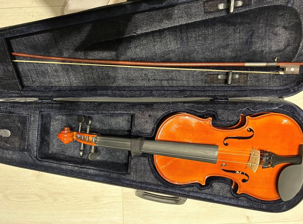 4/4 Viool compleet met koffer en strijkstok, Muziek en Instrumenten, Ophalen, 3/4-viool, Viool, Zo goed als nieuw