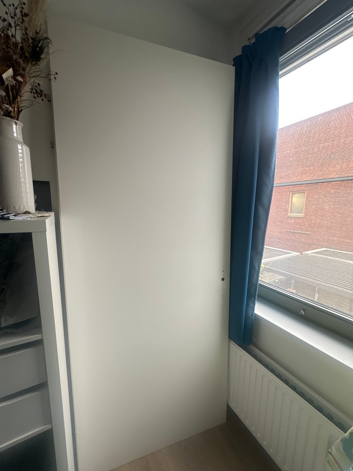 Svedex vlakke opdekdeur linksdraaiend 231,5 x 93 cm, Ophalen, Gebruikt, 80 tot 100 cm, 215 cm of meer