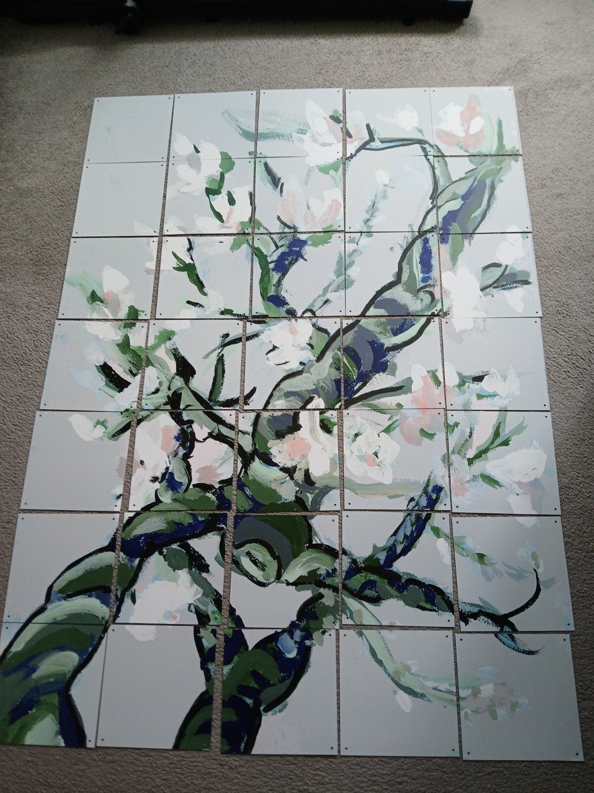 IXXI Amandelbloesem 100x140 cm, Ophalen of Verzenden, Zo goed als nieuw, Overige typen