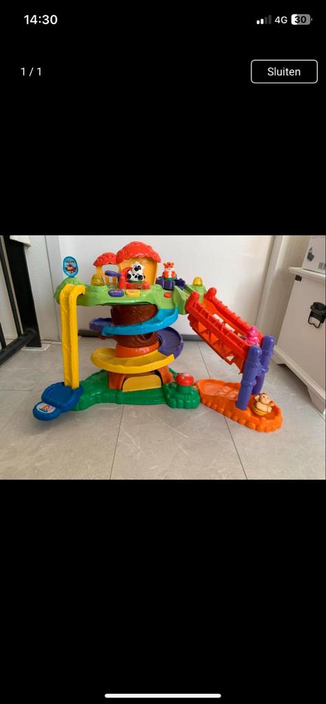 VTech Boomhut Speelset met Dieren, Ophalen, Gebruikt, 2 tot 4 jaar