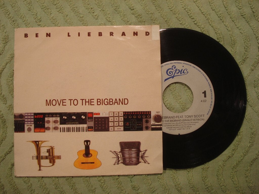 Ben Liebrand 7" Vinyl Single: ‘Move to the bigband’ (NL), Ophalen of Verzenden, Zo goed als nieuw, 7 inch, Pop