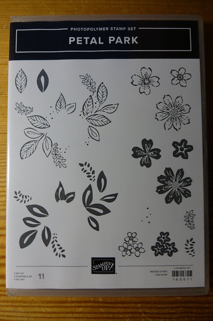 Stampin' Up Park Petal stempelset, Ophalen of Verzenden, Nieuw, Clearstamp