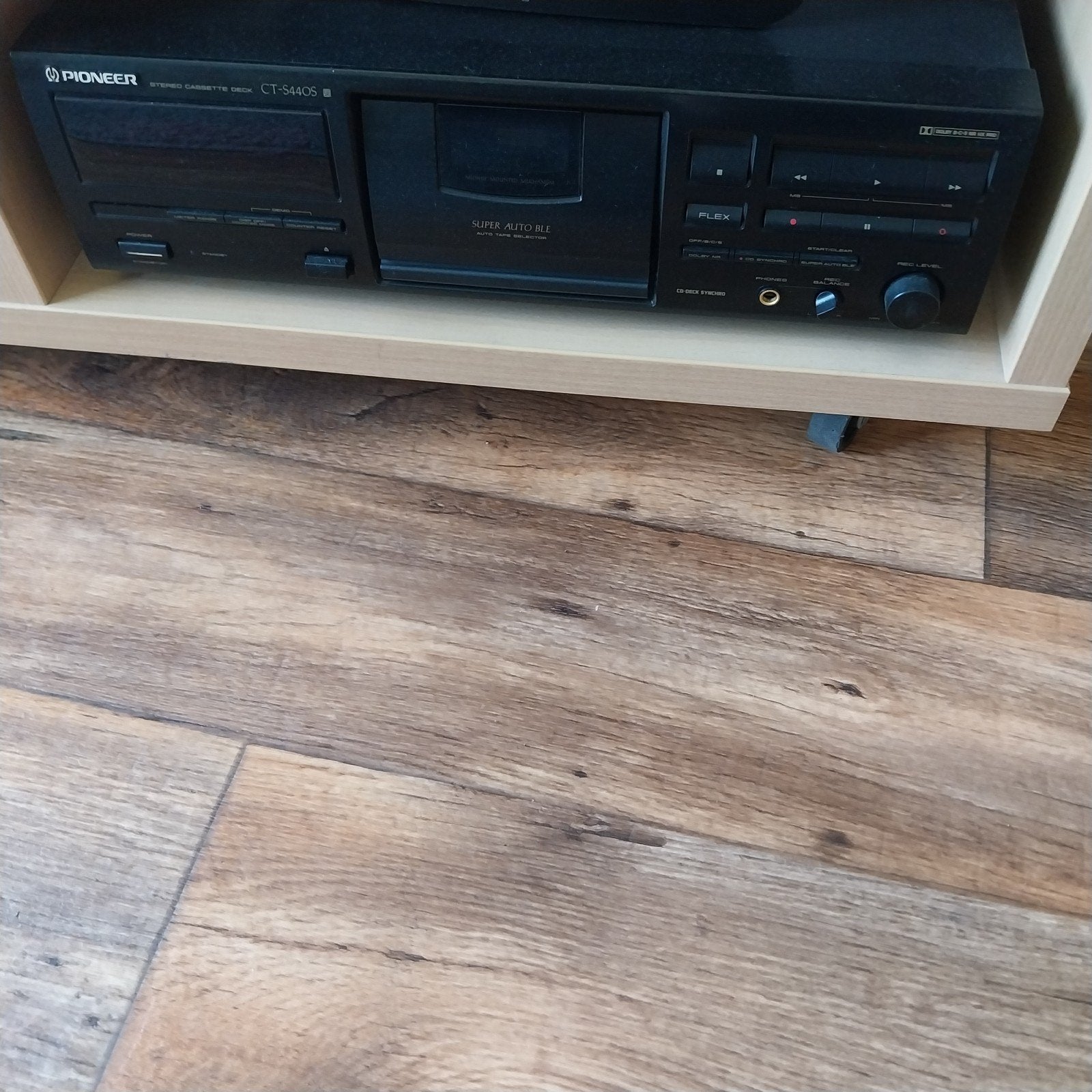 Pioneer CT-S440S Stereo Cassette Deck - Dolby S, Audio, Tv en Foto, Cassettedecks, Ophalen of Verzenden, Enkel, Tiptoetsen