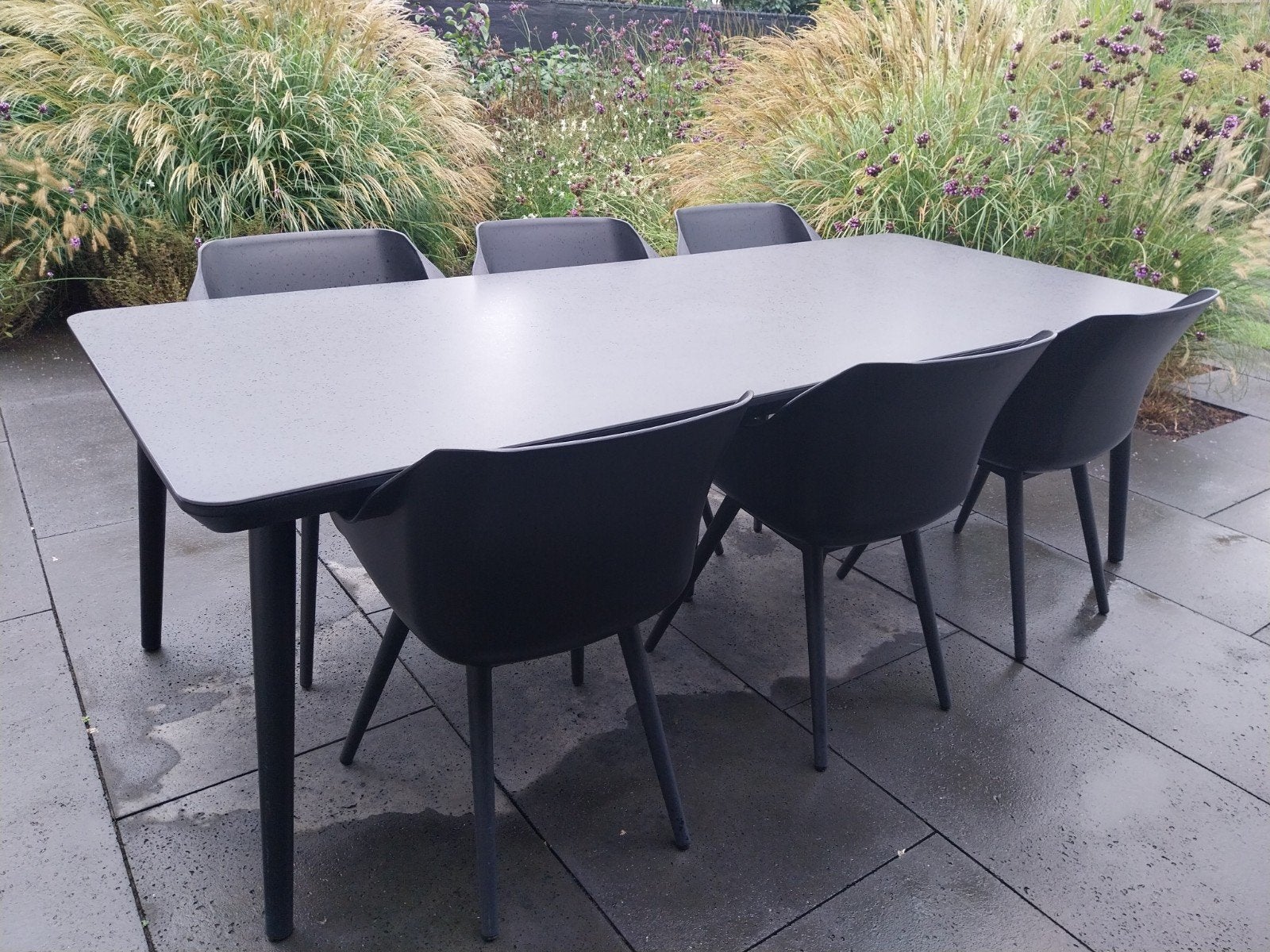 Hartman Sophie Studio 240cm dining tuinset 7-delig, Ophalen, Kunststof, Gebruikt, 6 zitplaatsen