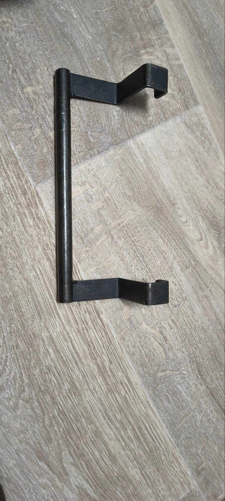 Landelijk handdoekrek voor keukenkastje, Ophalen of Verzenden, Landelijk, Metaal, Gebruikt