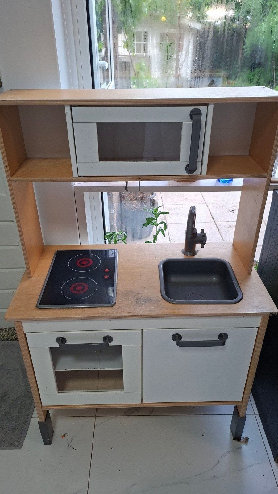 Kinderen Keuken, Ophalen, Gebruikt, Hout, Speelkeuken
