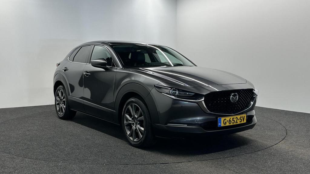 Mazda CX-30 2.0 e-SkyActiv-X M Hybrid Luxury LEER TREKHAAK N, Auto's, Mazda, Voorwielaandrijving, 1998 cc, Gebruikt, 4 cilinders