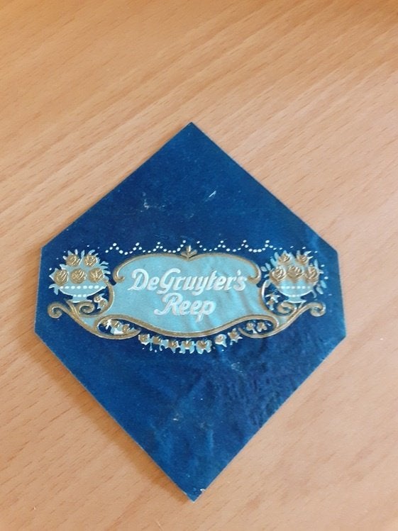 De Gruyter reep oud wikkel, Verzamelen, Ophalen of Verzenden, Zo goed als nieuw, Overige typen
