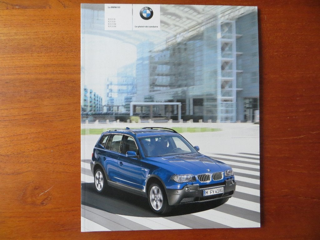 BMW X3 2.5i, 3.0i, 2.0d, 3.0d (2003), Verzenden, Nieuw, BMW