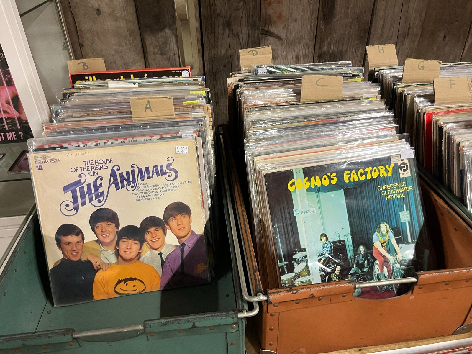 Grote keuze elpees en singles, voornamelijk jaren 60-70-80, Cd's en Dvd's, Ophalen, Gebruikt, Pop, LP