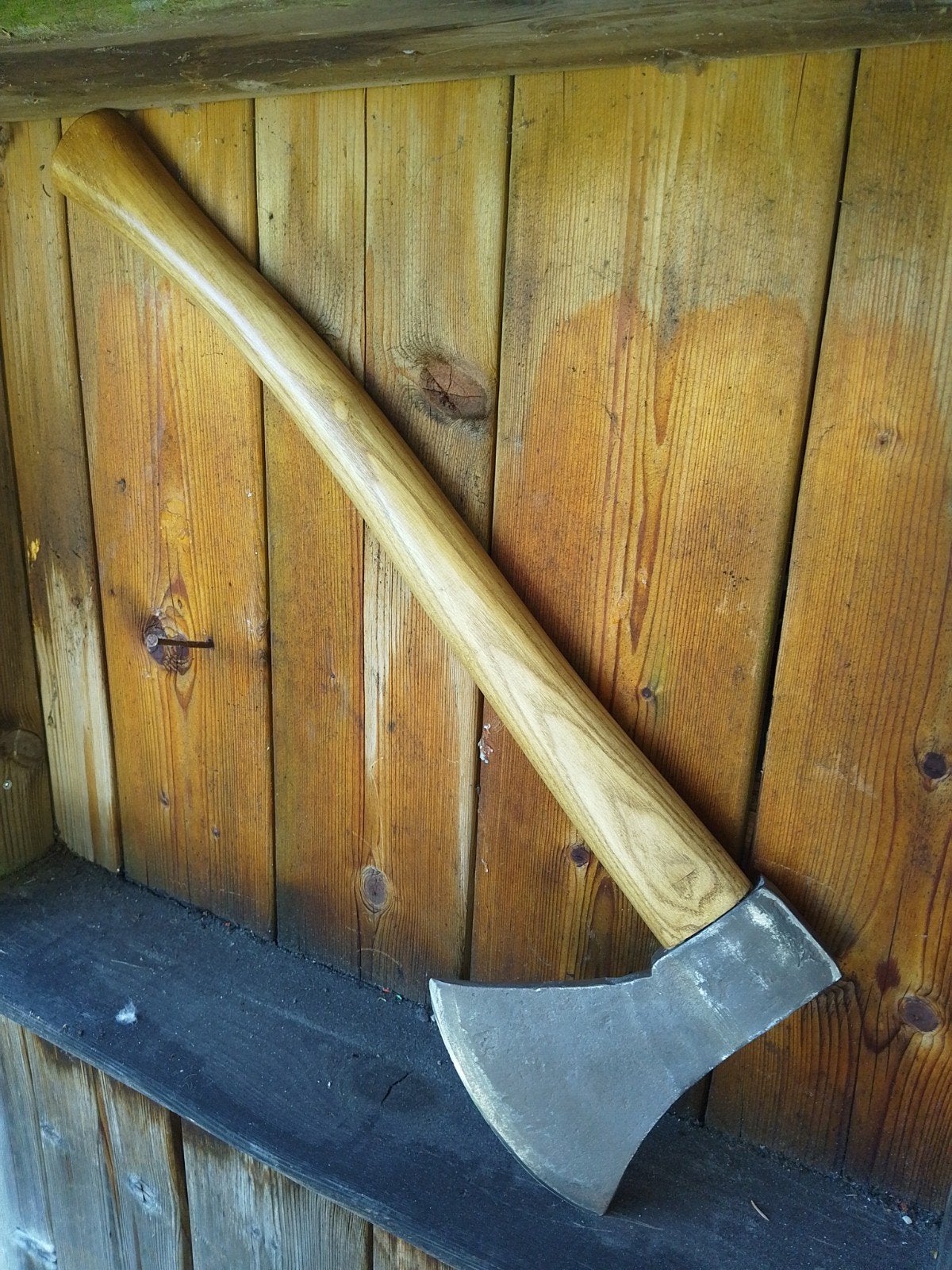 Vintage Goldenberg Bijl uit de Elzas - Topkwaliteit Staal, Ophalen of Verzenden