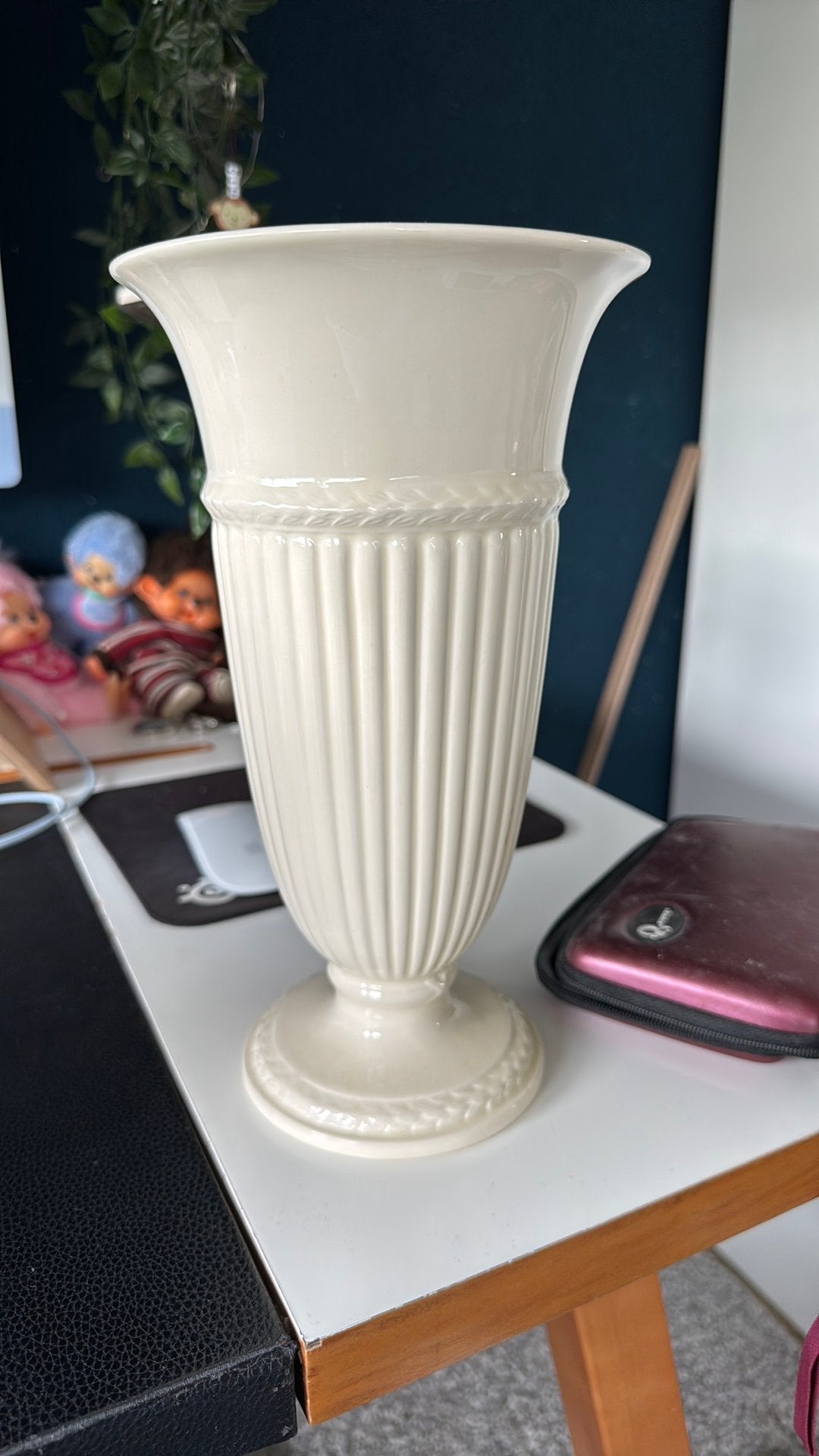 Wedgewood Vaas hoog Edme, Ophalen of Verzenden