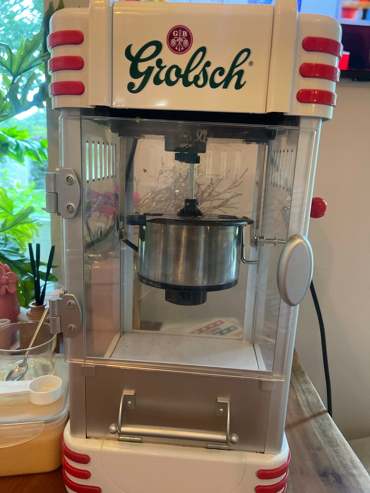 Grolsch Popcornmachine - Uniek en Decoratief, Ophalen, Gebruikt