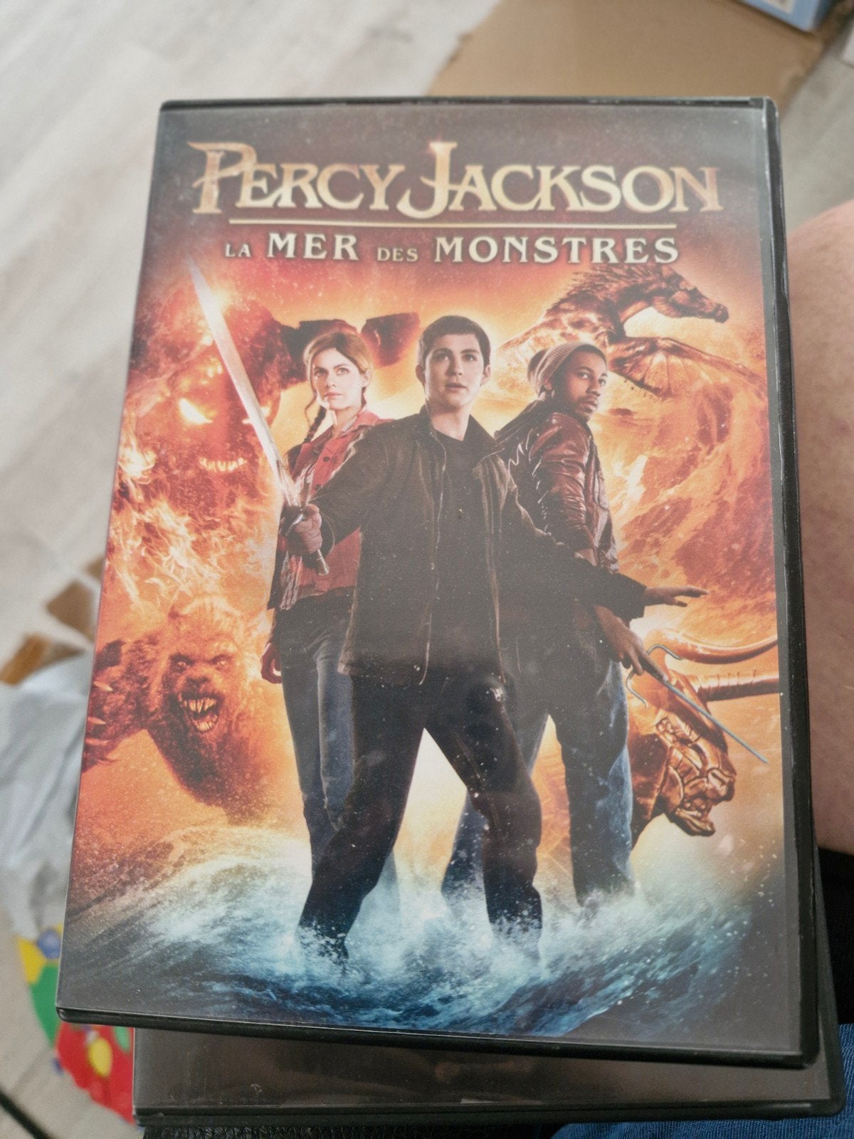 Percy Jackson: La Mer des Monstres (DVD) - Geen krassen, Verzenden, Nederlands, Zo goed als nieuw, Vanaf 6 jaar