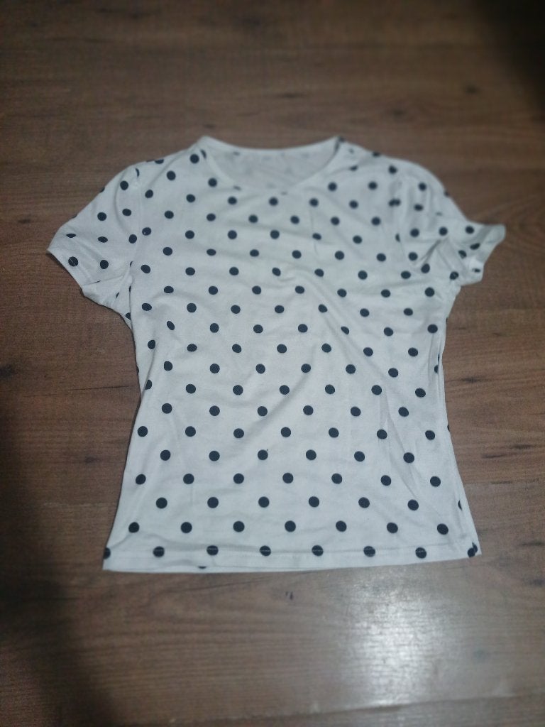 Thirt met stipjes, Kleding | Dames, T-shirts, Zwart, Nieuw, Ophalen of Verzenden, Korte mouw
