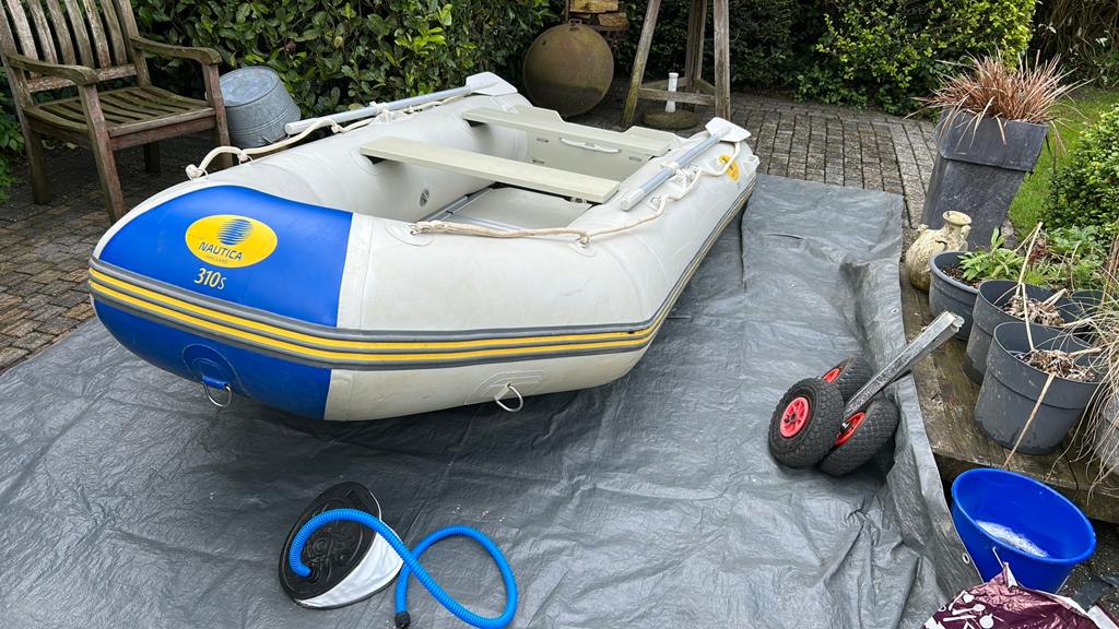 Rubberboor nautica 310S, Ophalen, Gebruikt, Overige materialen, Overige merken