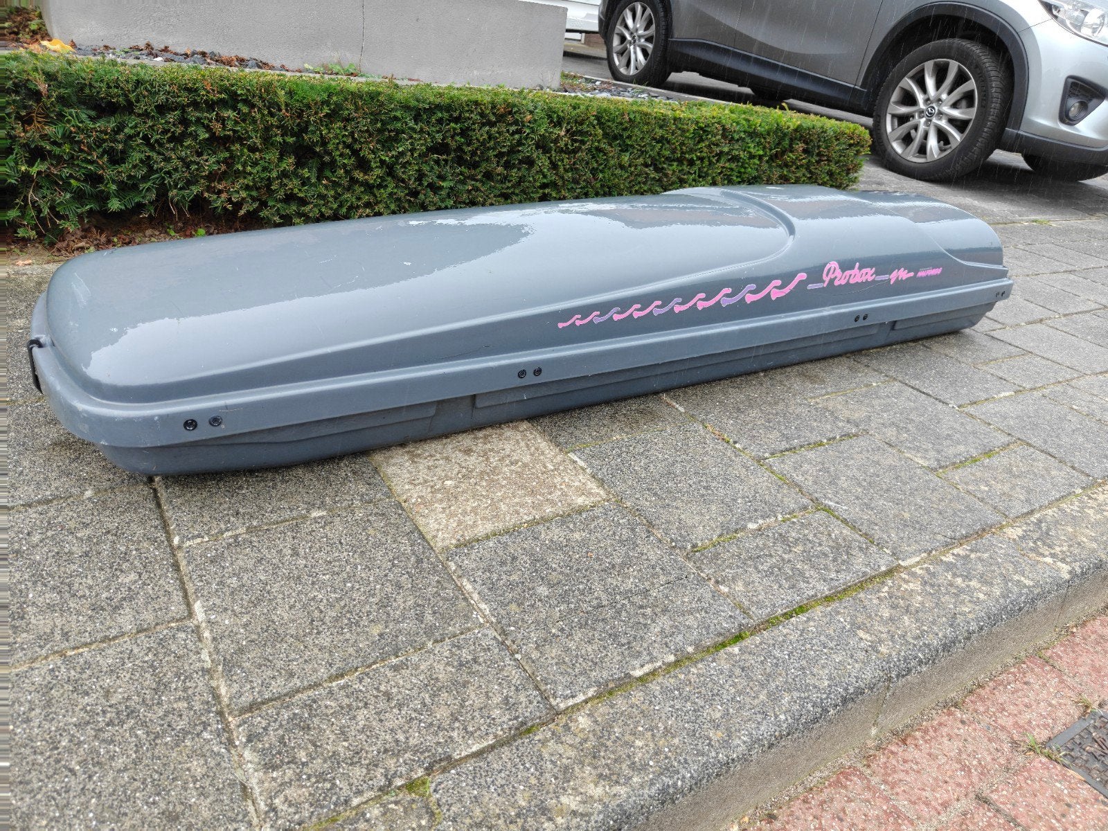Hapro Probox 400 dakkoffer - Grijs, Ophalen, Gebruikt