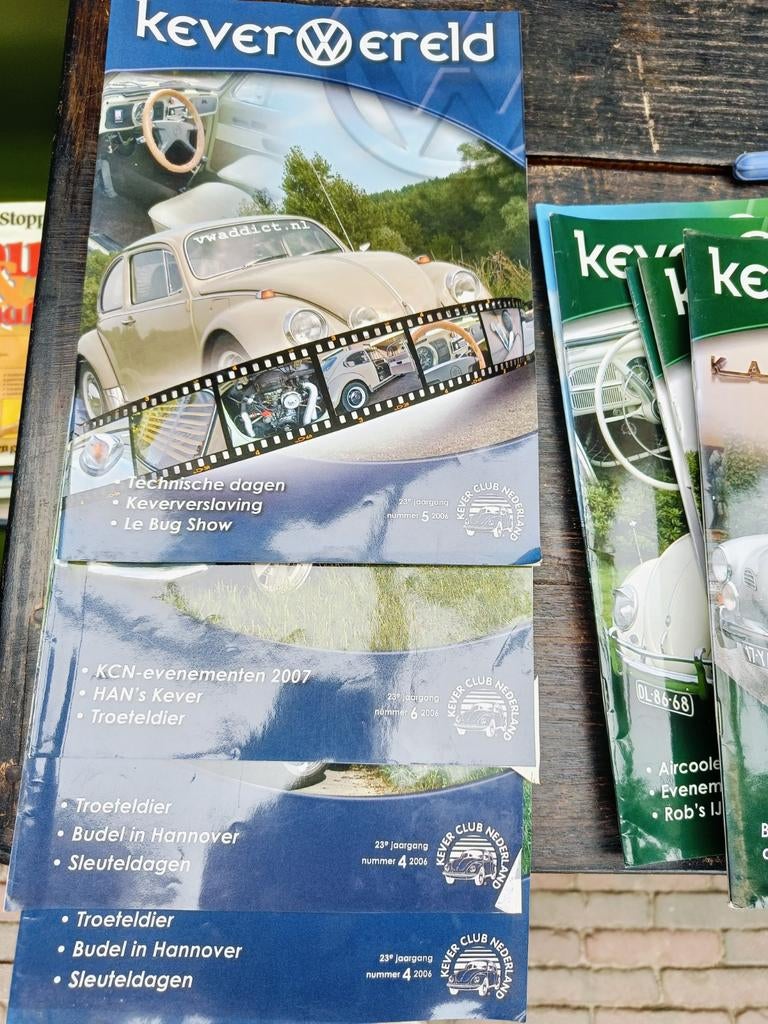 Kever Wereld tijdschriften - Volkswagen Kever Club, Ophalen of Verzenden, Gelezen, Volkswagen, Volkswagen Kever Club Nederland