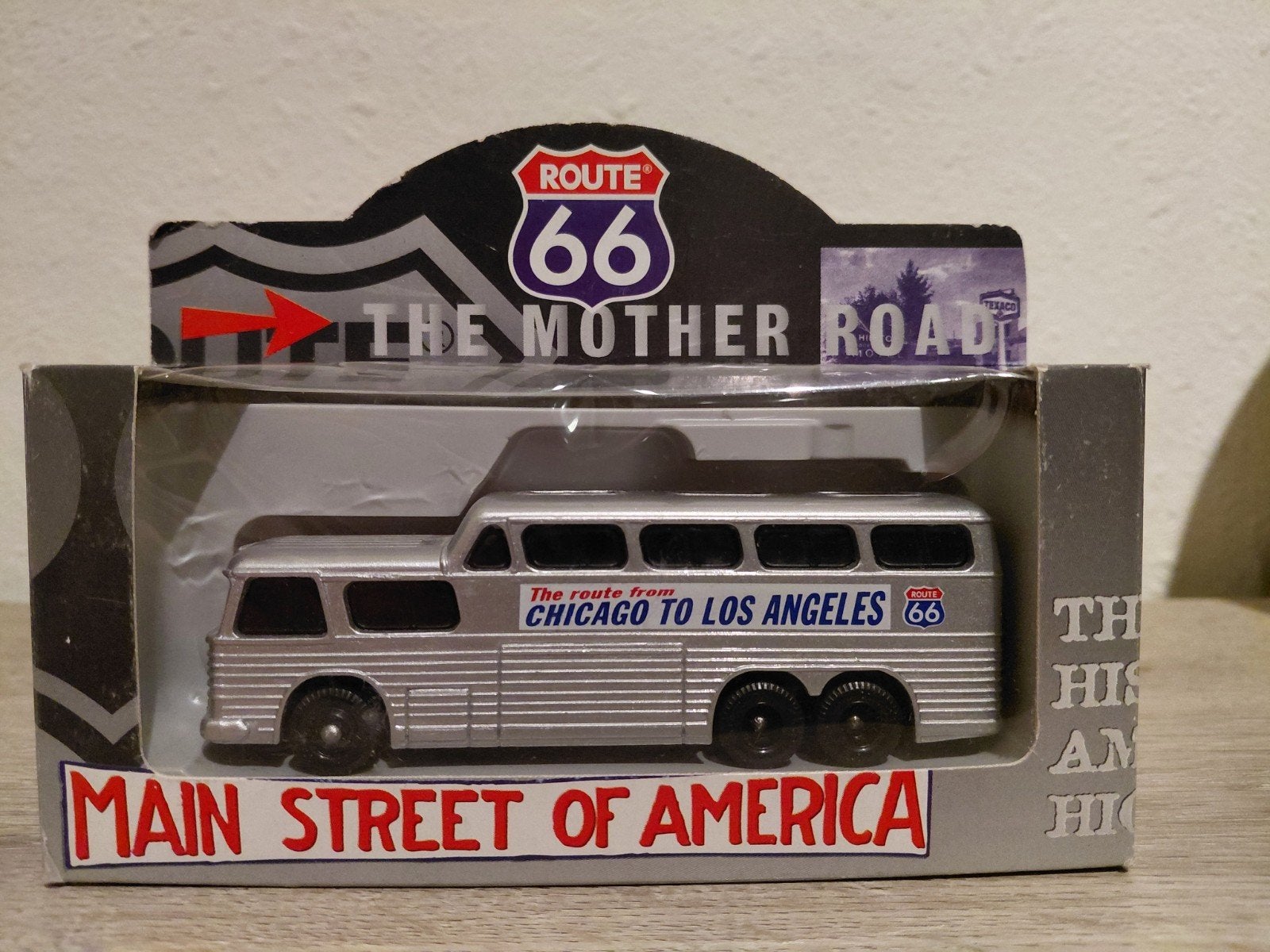 1954 Scenicruiser Route 66 Modelbus, Verzenden, Nieuw, Bus of Vrachtwagen