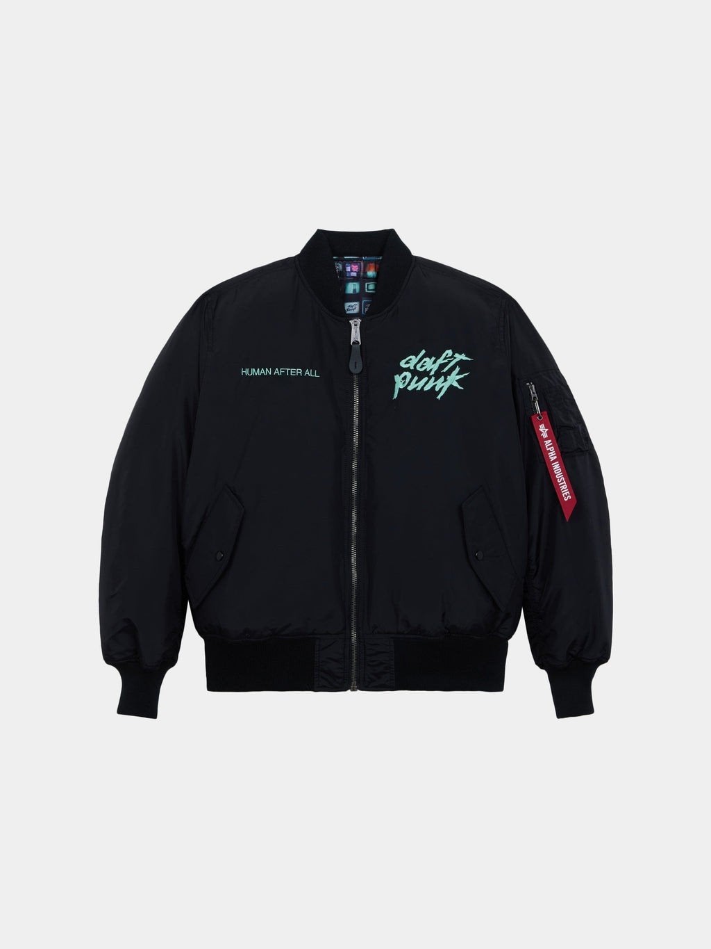 Daft Punk x Alpha Industries Human After All bomber, Ophalen of Verzenden