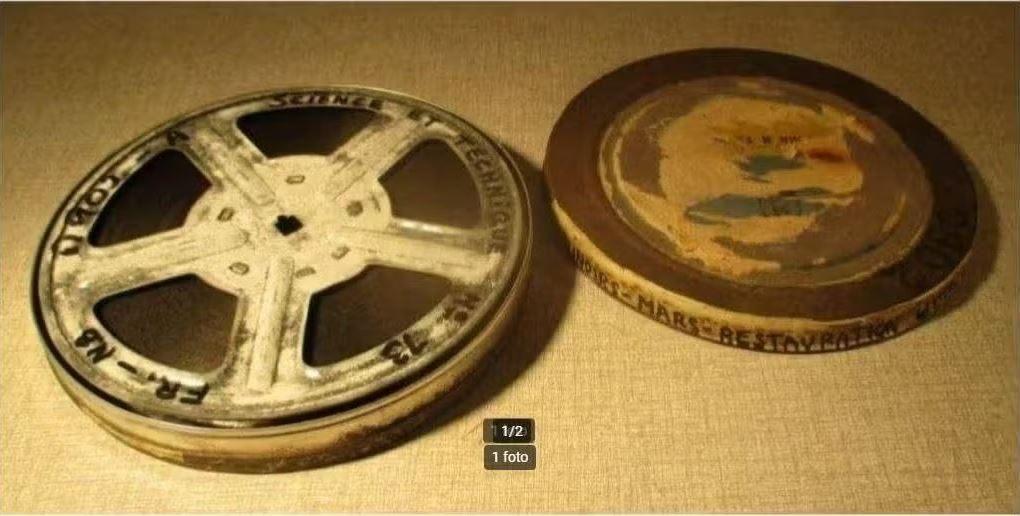 Oude 16mm Filmrol - Laminoirs - Mars - Retauration, Ophalen of Verzenden, 16mm film