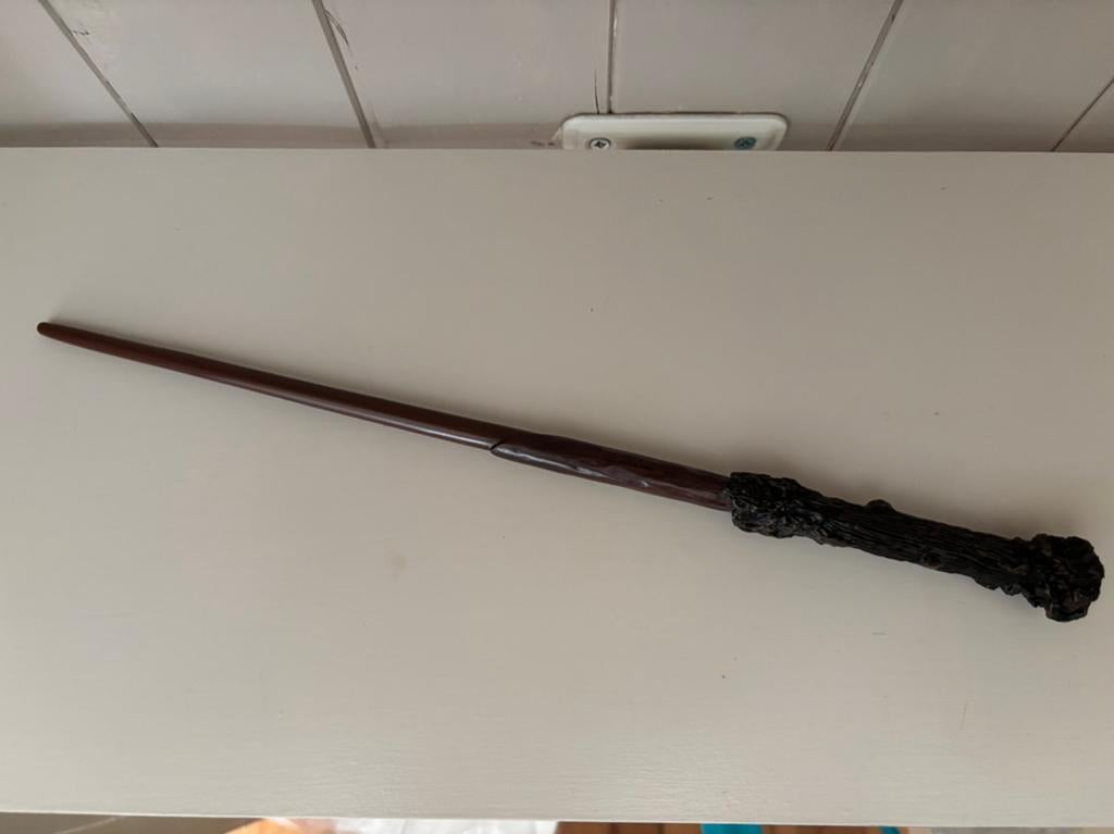 Harry Potter wand / toverstaf, Verzamelen, Harry Potter, Ophalen of Verzenden, Zo goed als nieuw