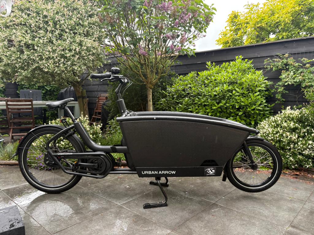 Urban arrow family 2023, Huif, 3 kinderen, Zo goed als nieuw, Schijfrem