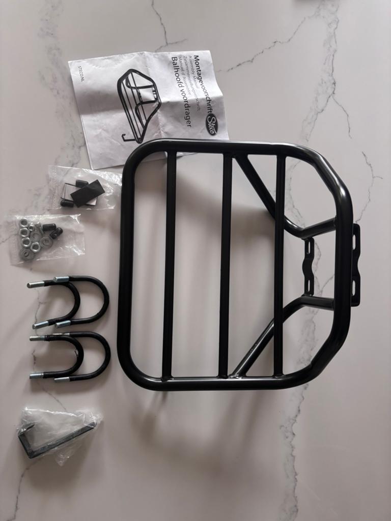 Voordrager fiets, Fietsen en Brommers, Fietsaccessoires | Bagagedragers, Ophalen, Zo goed als nieuw