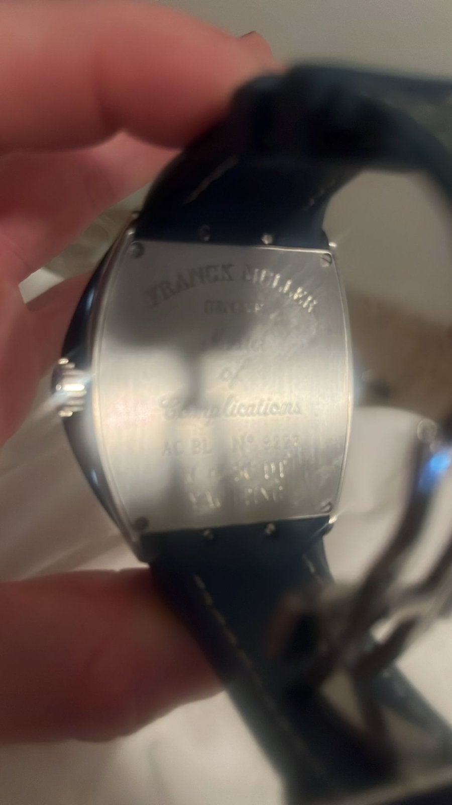 Franck Muller Vanguard Yachting V 45 SC DT Yachting, Staal, Polshorloge, Overige materialen, Zo goed als nieuw