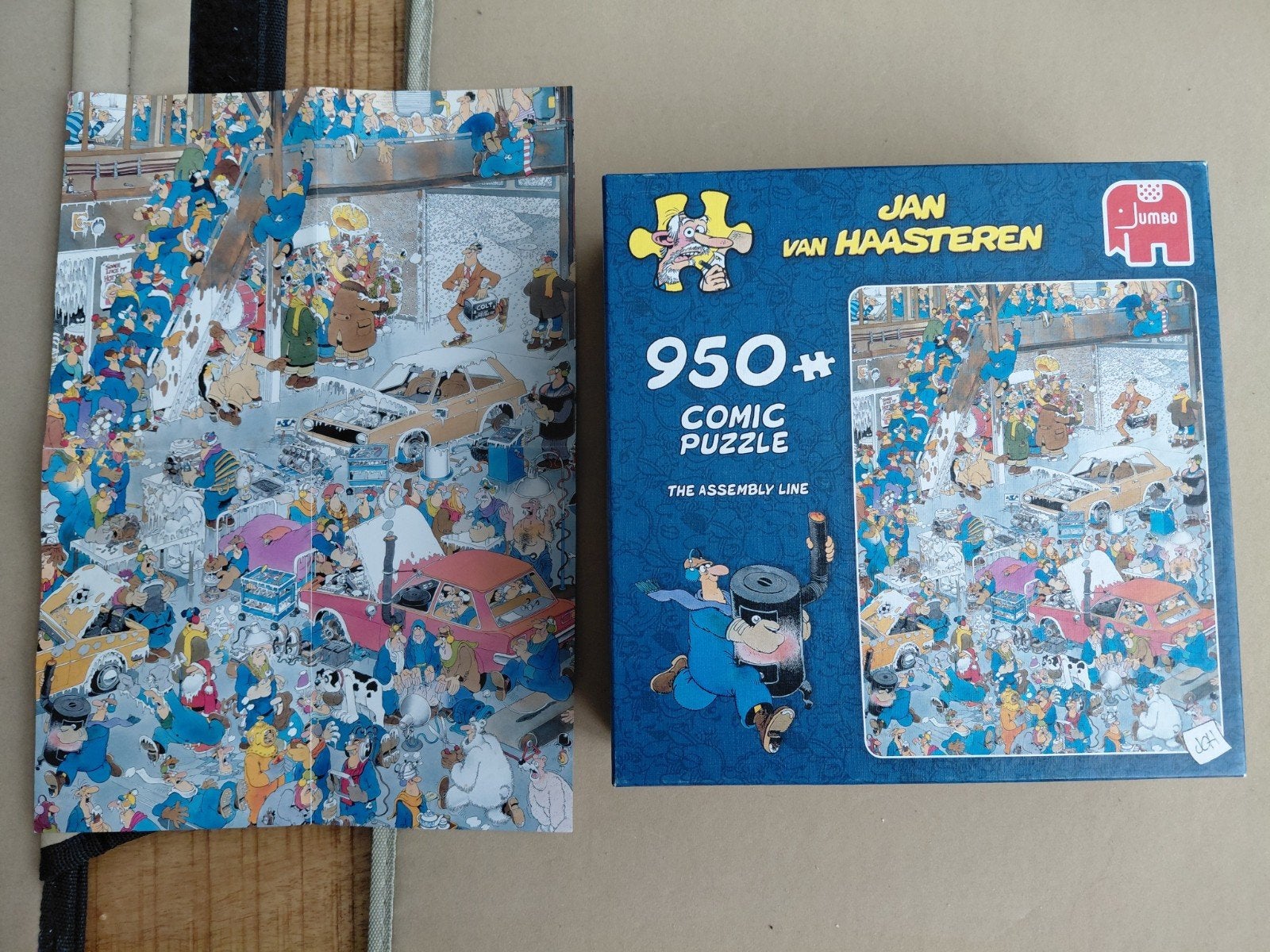 Foto 3 van Jan van Haasteren 950+ Comic Puzzel - The Assembly Line