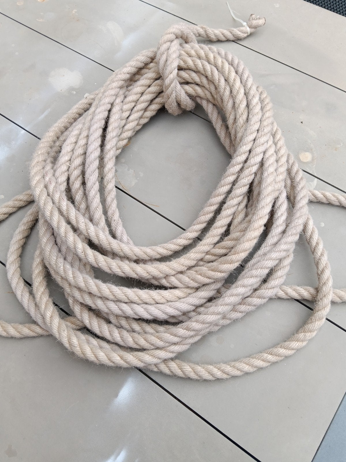 Nieuw ankertouw 15 meter x 15 mm, Ophalen of Verzenden