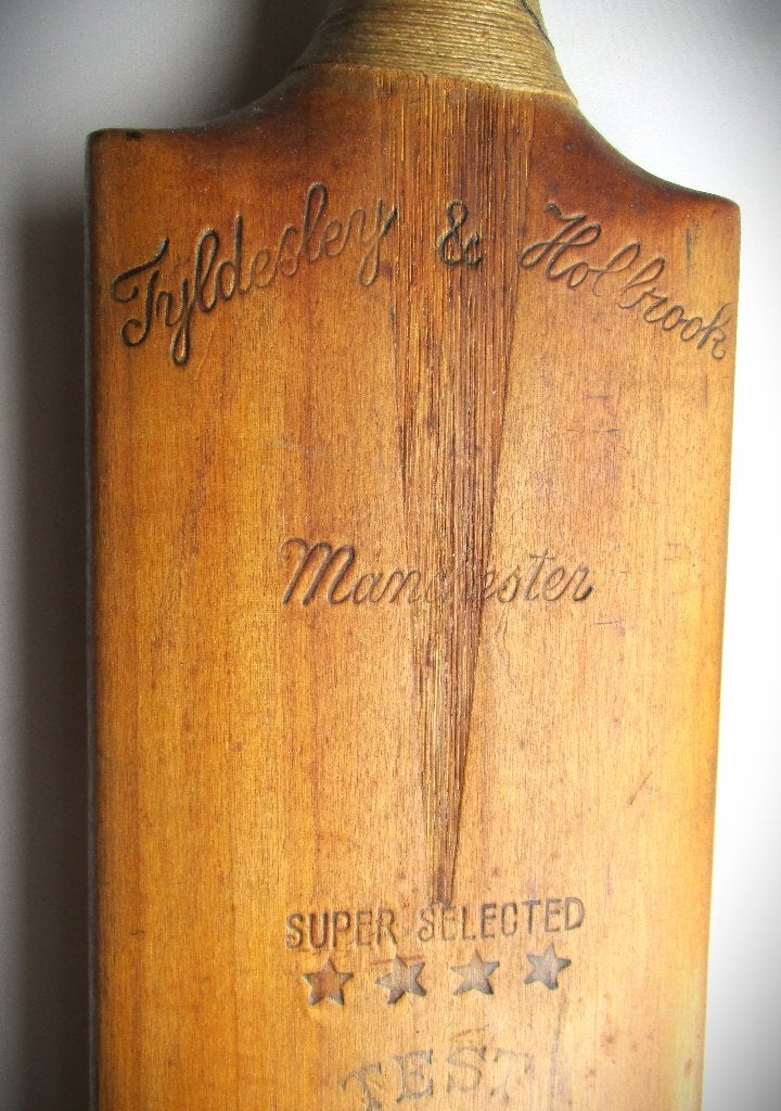 Cricketbat~Tyldesley & Holbrook~1900-1940~Antiek~Couper, Ophalen of Verzenden, Gebruikt