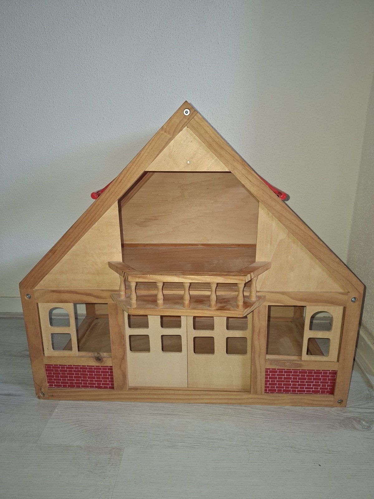 houten poppenhuis, Ophalen, Poppenhuis