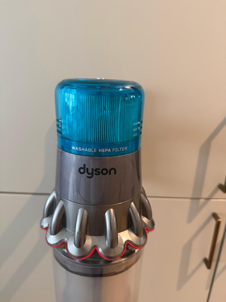 Dyson V15 Detect Absolute steelstofzuiger, Witgoed en Apparatuur, Stofzuigers, Ophalen, Draadloos, Zo goed als nieuw, Dyson