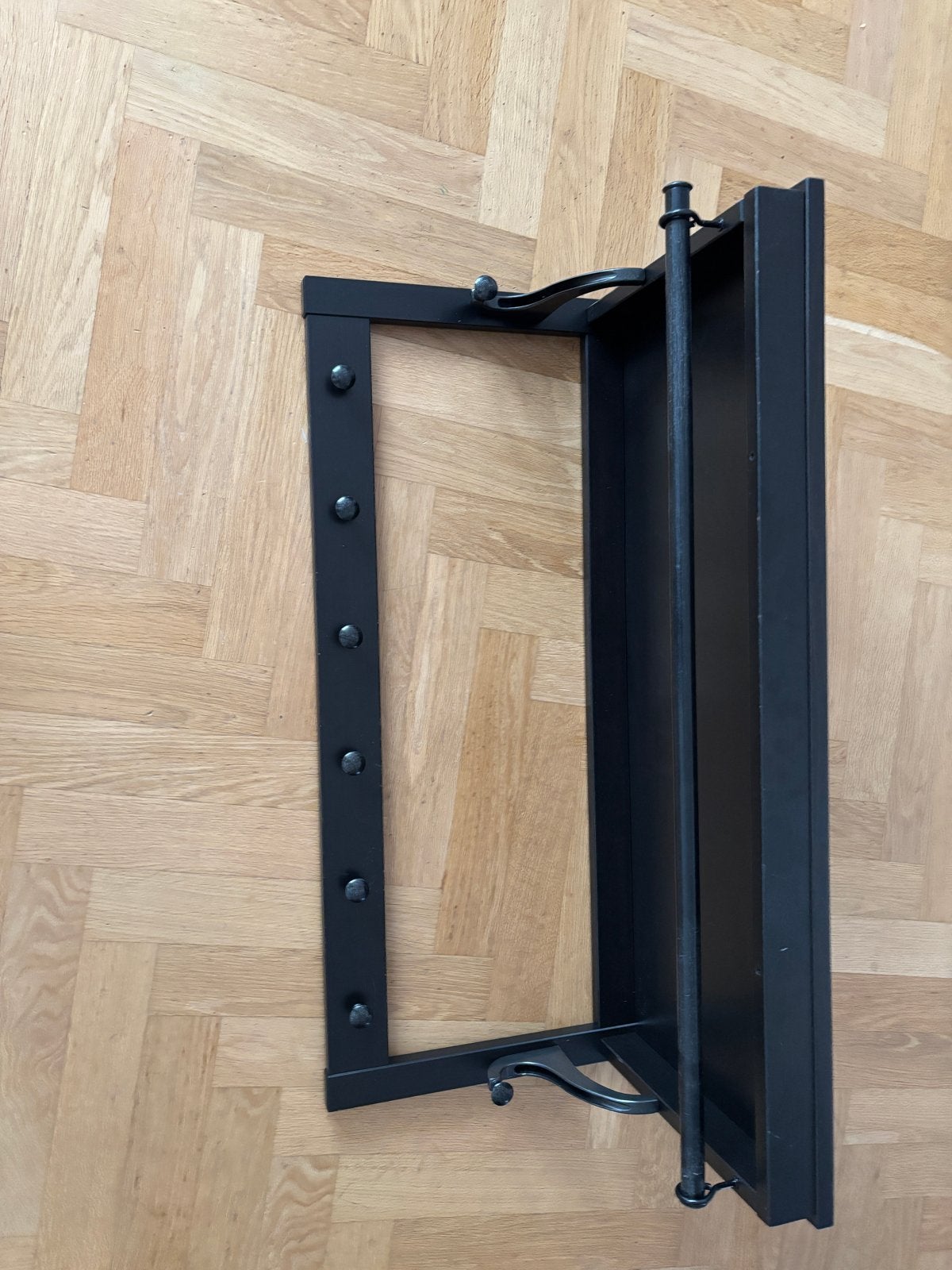 IKEA wandkapstok met hoedenplank en 8 haken, Wandkapstok, Ophalen of Verzenden, Zo goed als nieuw, Minder dan 100 cm