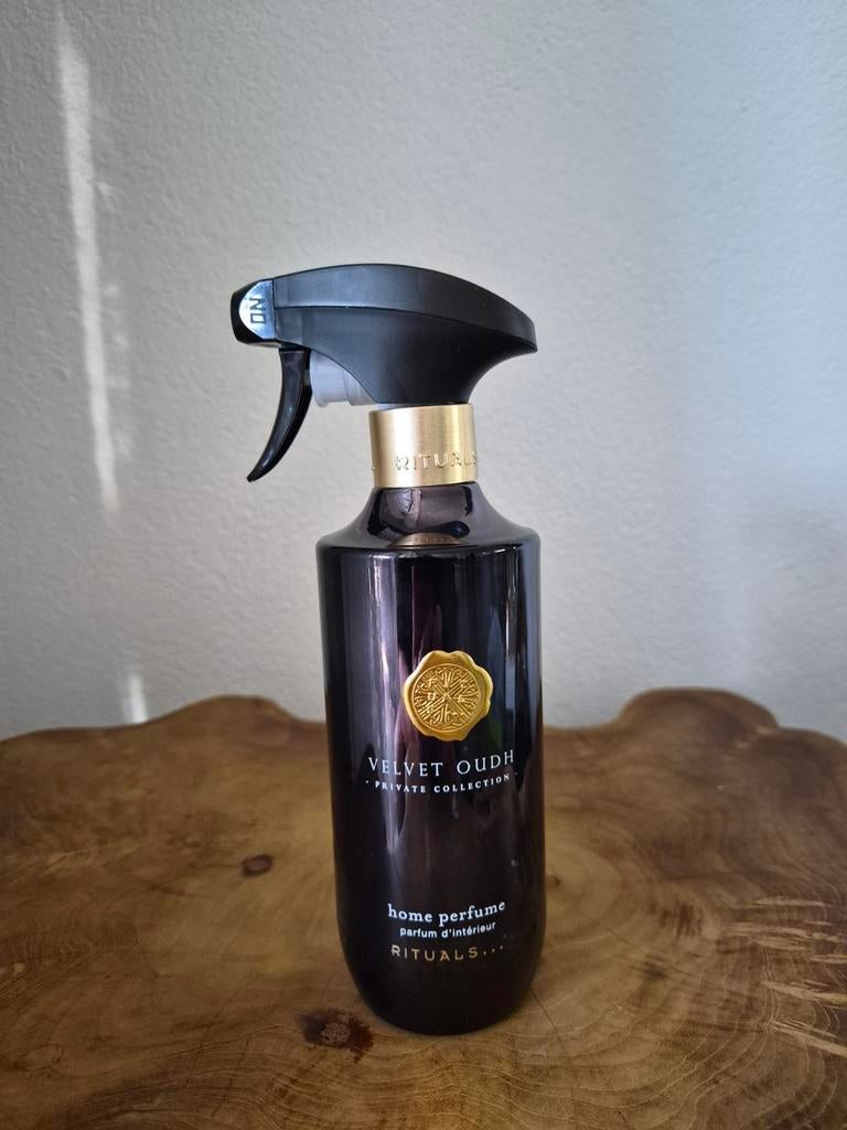 Rituals Velvet Oudh Home Parfum, Ophalen of Verzenden, Zo goed als nieuw, Zwart, Glas