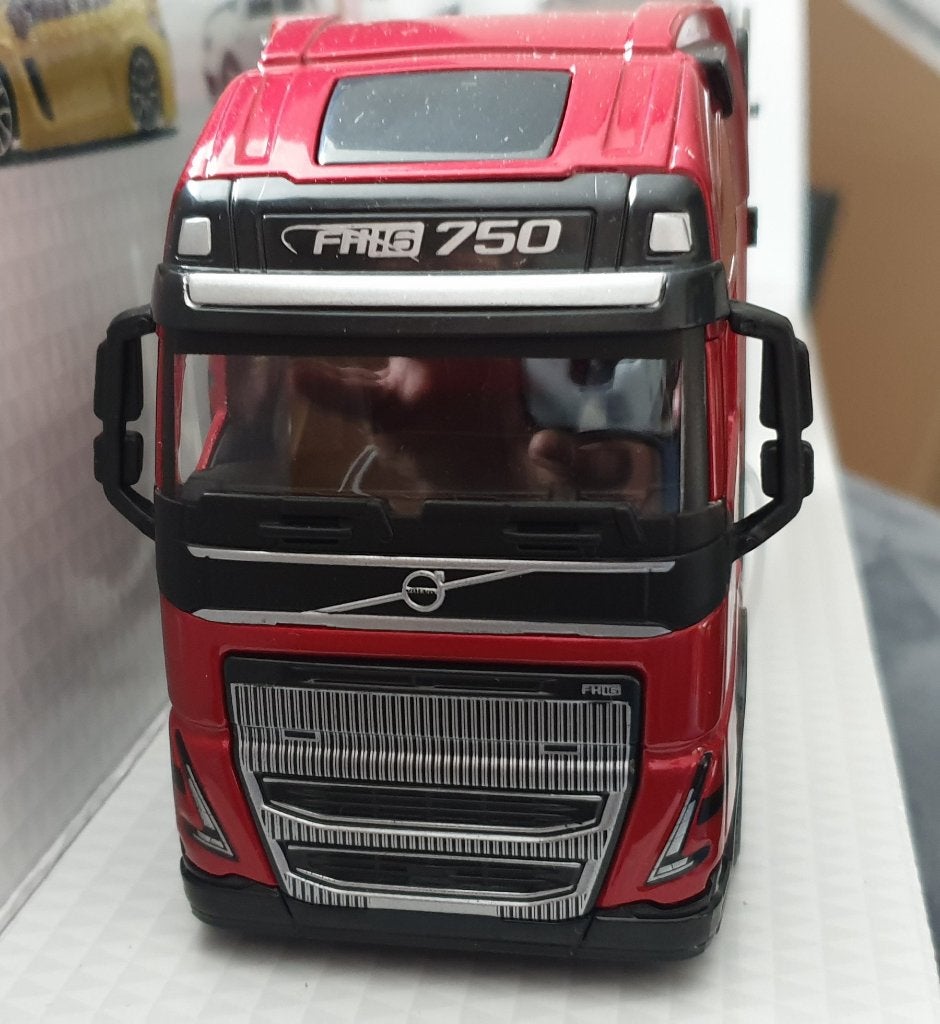 Volvo FH16 Globetrotter 750XXL Multicar Carrier Bburago 1:43, Overige merken, Christian@diecastcompany.nl, Diecast Company, Nieuw