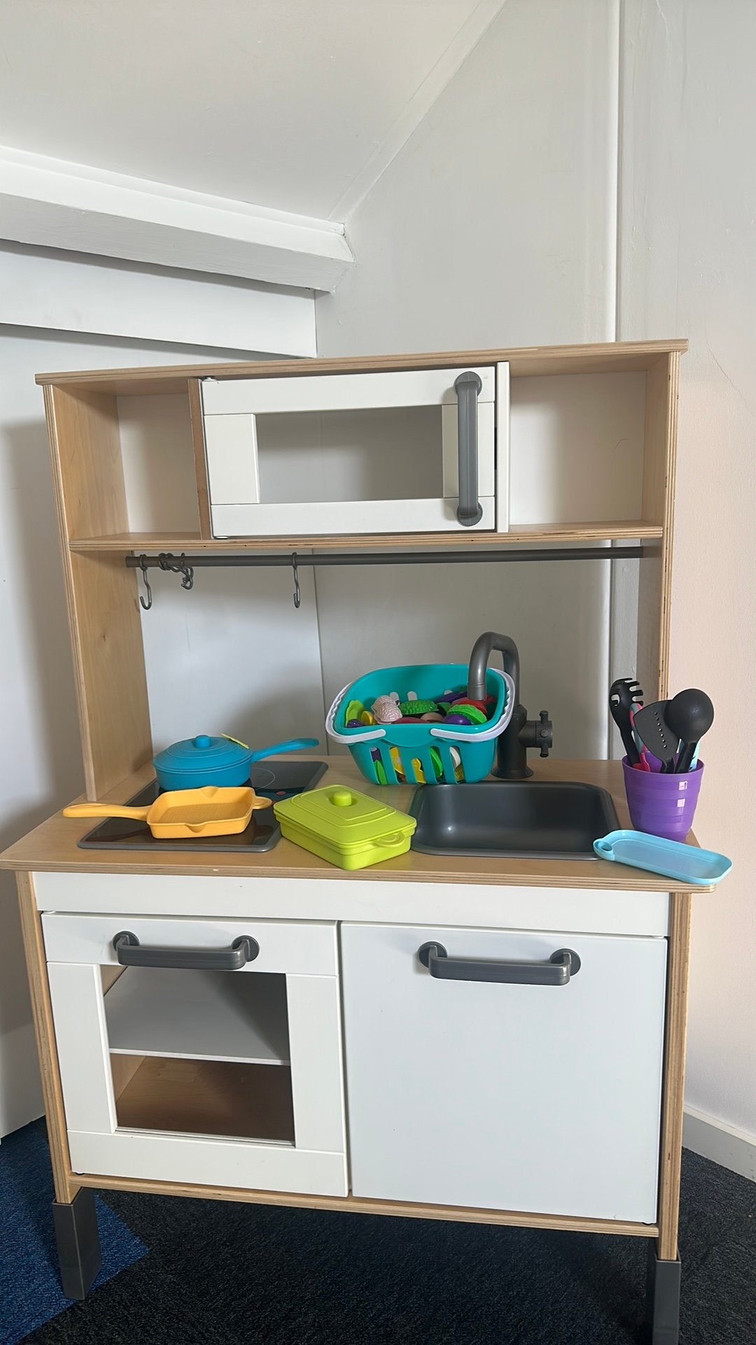 IKEA Duktig speelkeuken met accessoires, Ophalen, Zo goed als nieuw, Jongen of Meisje