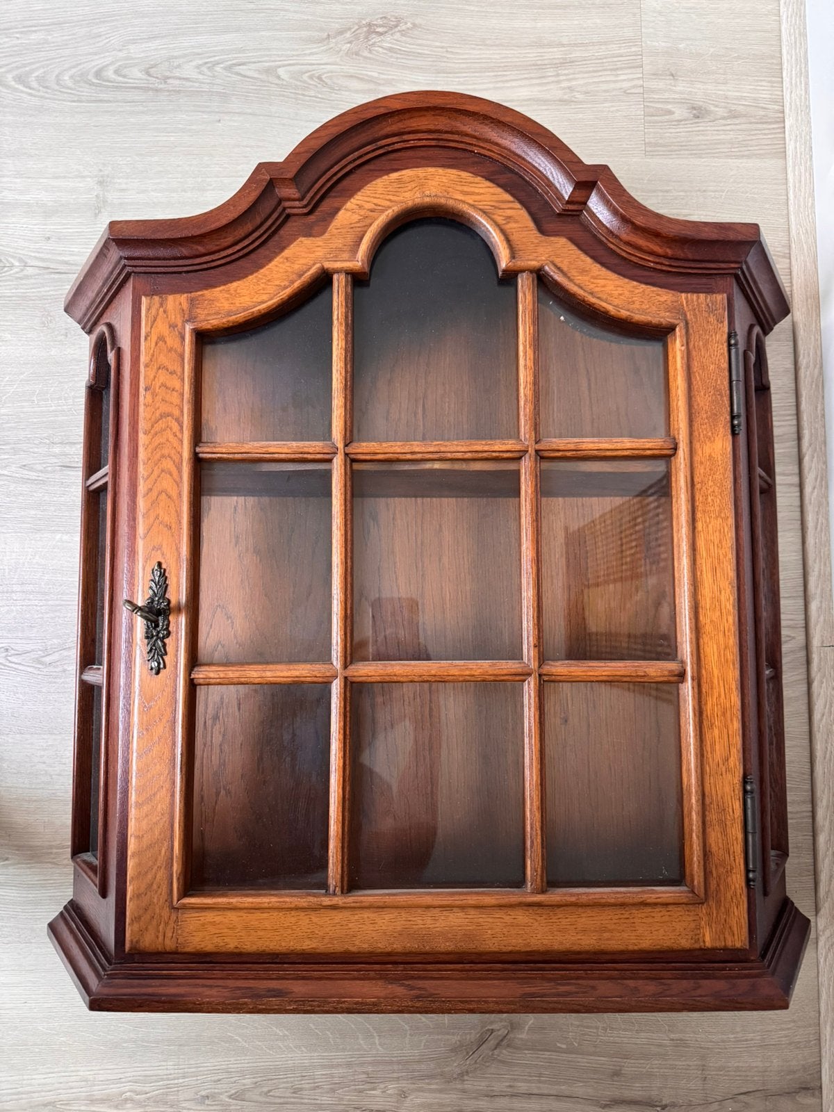 Houten hangkast, Ophalen, Gebruikt, Minder dan 150 cm, Minder dan 25 cm