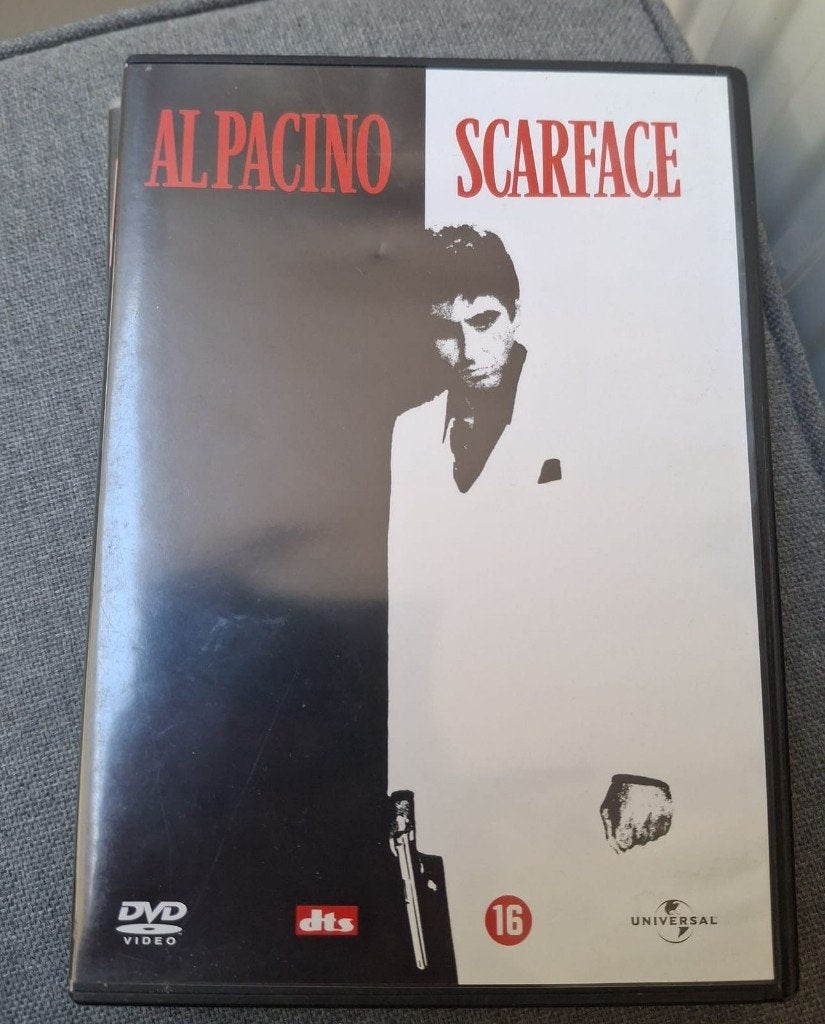 DVD Scarface, Vanaf 16 jaar, Ophalen of Verzenden, Zo goed als nieuw, Maffia en Misdaad